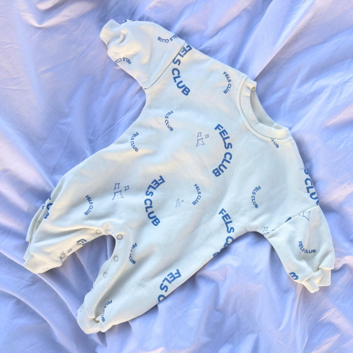 Cloud Nine Romper - Sky Blue