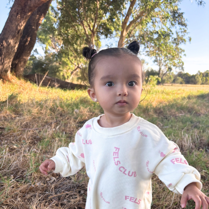 Cloud Nine Romper - Baby Pink