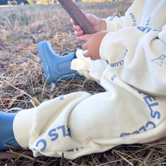 Cloud Nine Romper - Sky Blue